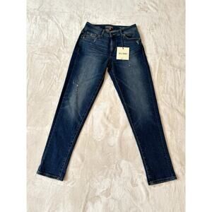 New DL1961 Women's Jeans Blue Riley Straight Boyfriend Size 24